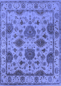 Oriental Blue Traditional Rug, urb484blu