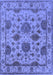 Oriental Blue Traditional Rug, urb484blu
