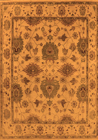 Oriental Orange Traditional Rug, urb484org
