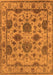 Oriental Orange Traditional Rug, urb484org