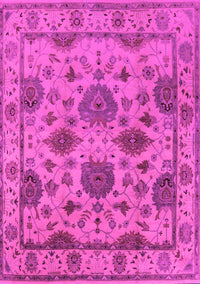 Oriental Pink Traditional Rug, urb484pnk