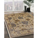 Machine Washable Industrial Modern Brown Rug in a Family Room, wshurb484