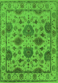 Oriental Green Traditional Rug, urb484grn