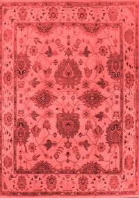 Oriental Red Traditional Rug, urb484red