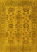 Oriental Yellow Industrial Rug, urb485yw