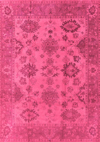 Oriental Pink Industrial Rug, urb485pnk