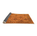 Sideview of Oriental Orange Industrial Rug, urb485org