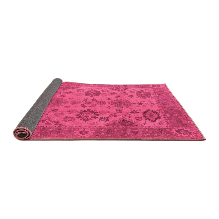 Sideview of Oriental Pink Industrial Rug, urb485pnk