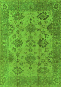 Oriental Green Industrial Rug, urb485grn