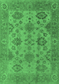 Oriental Emerald Green Industrial Rug, urb485emgrn