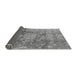 Sideview of Oriental Gray Industrial Rug, urb486gry