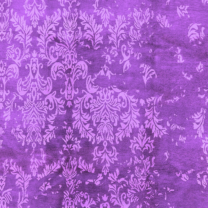 Machine Washable Oriental Purple Industrial Area Rugs, wshurb486pur