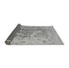 Sideview of Oriental Gray Industrial Rug, urb487gry