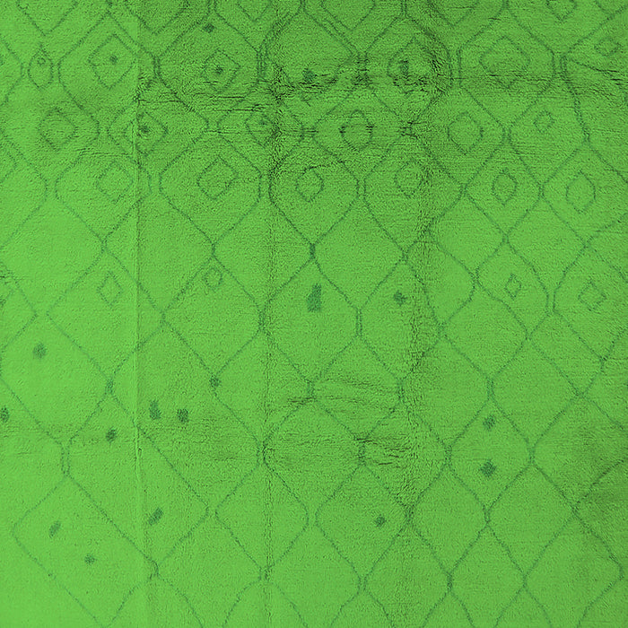 Solid Green Modern Rug, urb488grn