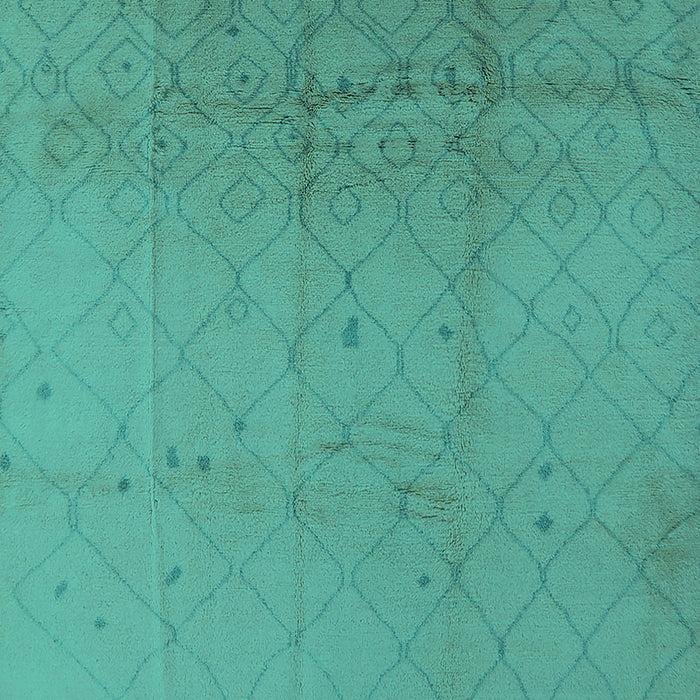 Solid Turquoise Modern Rug, urb488turq