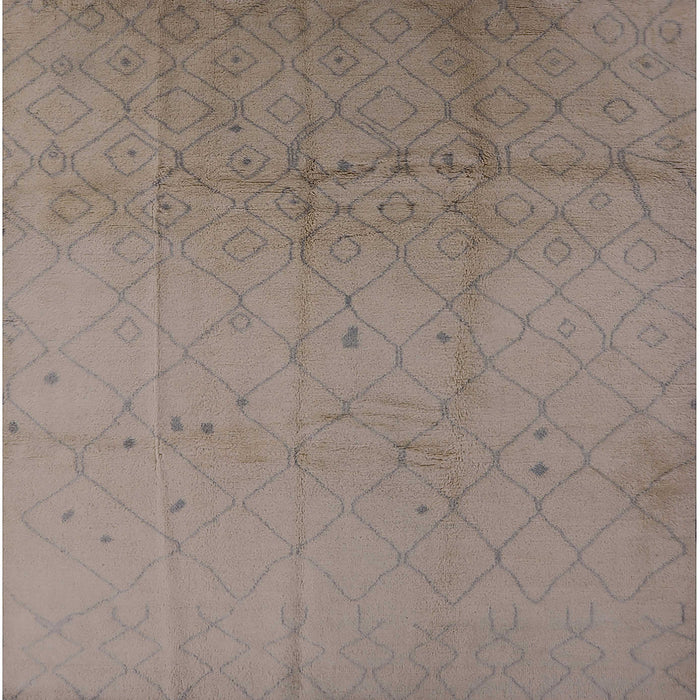 Square Machine Washable Industrial Modern Rose Dust Purple Rug, wshurb488