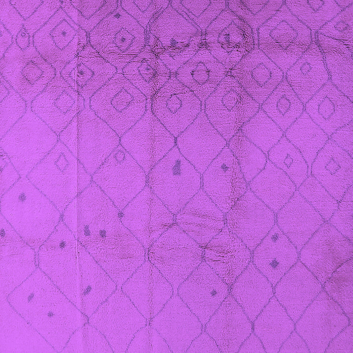 Machine Washable Solid Purple Modern Area Rugs, wshurb488pur