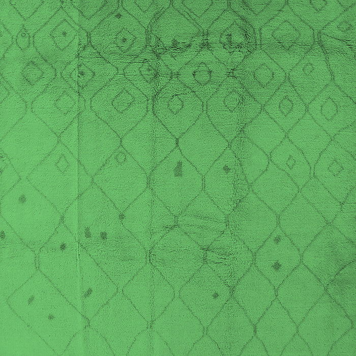 Machine Washable Solid Emerald Green Modern Area Rugs, wshurb488emgrn