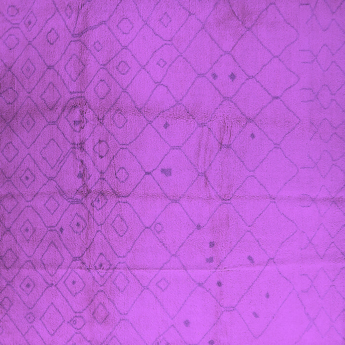 Square Solid Purple Modern Rug, urb488pur