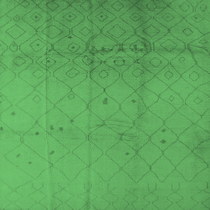 Square Solid Emerald Green Modern Rug, urb488emgrn