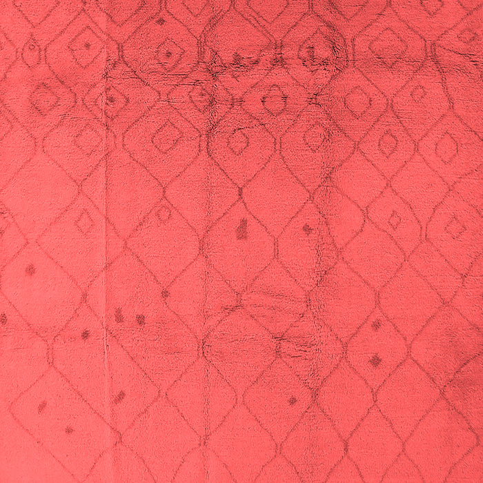 Machine Washable Solid Red Modern Rug, wshurb488red