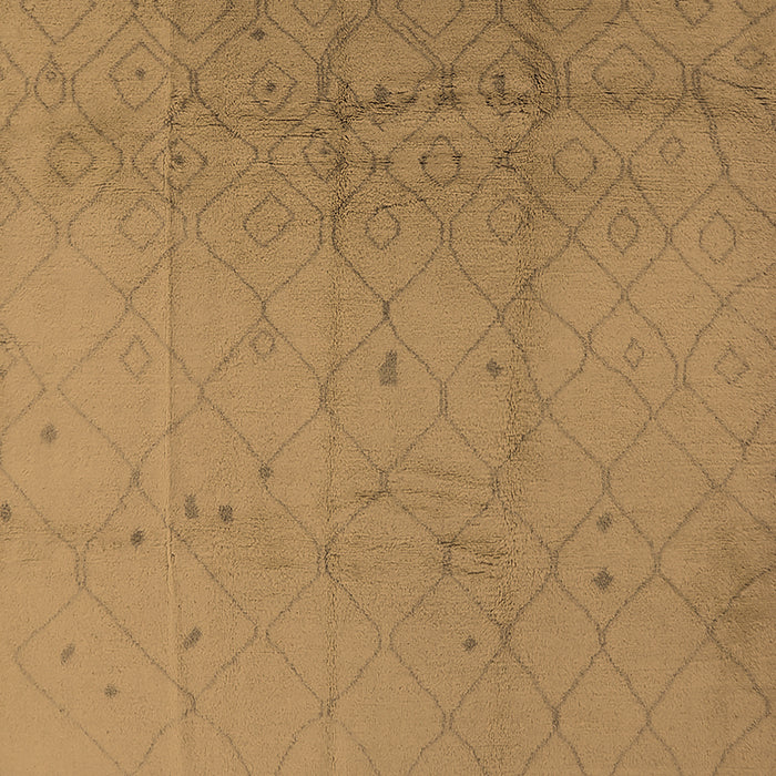 Machine Washable Solid Brown Modern Rug, wshurb488brn