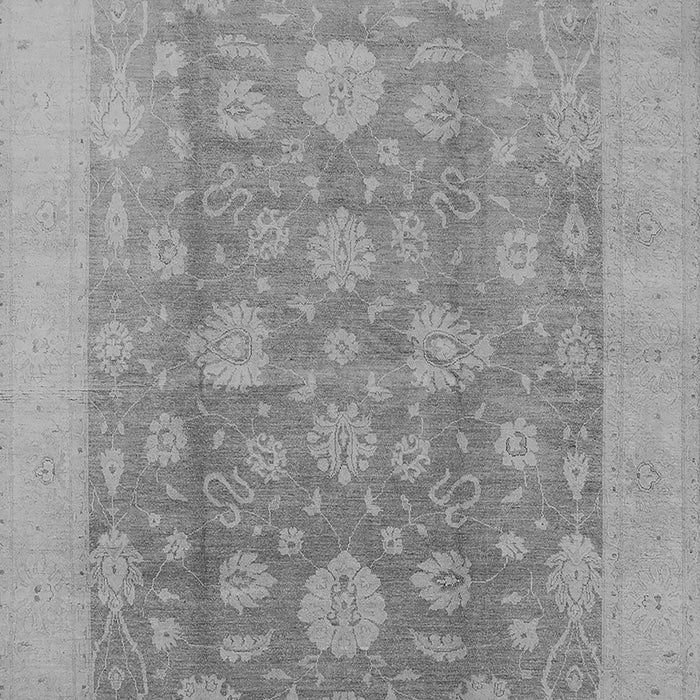 Machine Washable Oriental Gray Traditional Rug, wshurb489gry