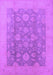 Oriental Purple Traditional Rug, urb489pur