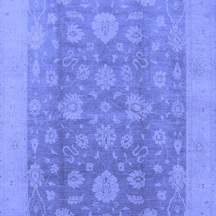 Oriental Blue Traditional Rug, urb489blu