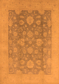 Oriental Orange Traditional Rug, urb489org