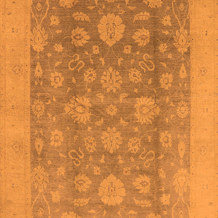 Oriental Orange Traditional Rug, urb489org