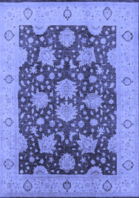 Oriental Blue Traditional Rug, urb490blu