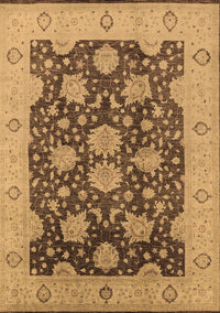 Oriental Brown Traditional Rug, urb490brn