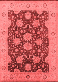 Oriental Red Traditional Rug, urb490red