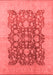 Oriental Red Traditional Area Rugs