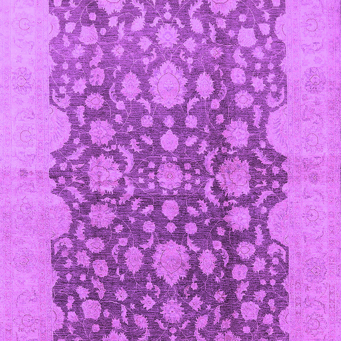Machine Washable Oriental Purple Traditional Area Rugs, wshurb491pur