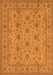 Oriental Orange Traditional Rug, urb492org