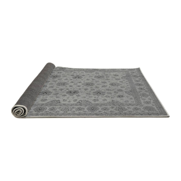 Sideview of Oriental Gray Traditional Rug, urb492gry