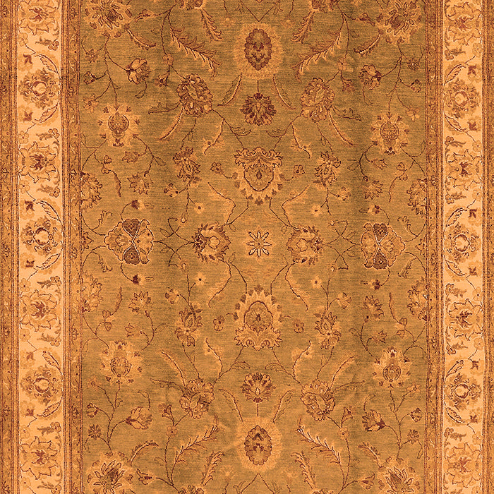 Oriental Orange Traditional Rug, urb493org