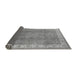 Sideview of Oriental Gray Traditional Rug, urb493gry