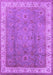 Oriental Purple Traditional Rug, urb493pur