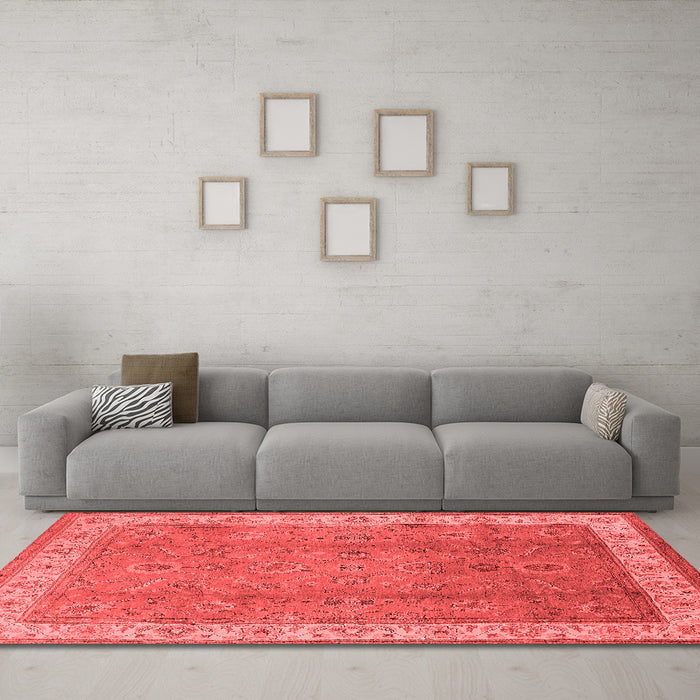 Traditional Red Washable Rugs