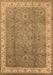 Oriental Brown Traditional Rug, urb493brn