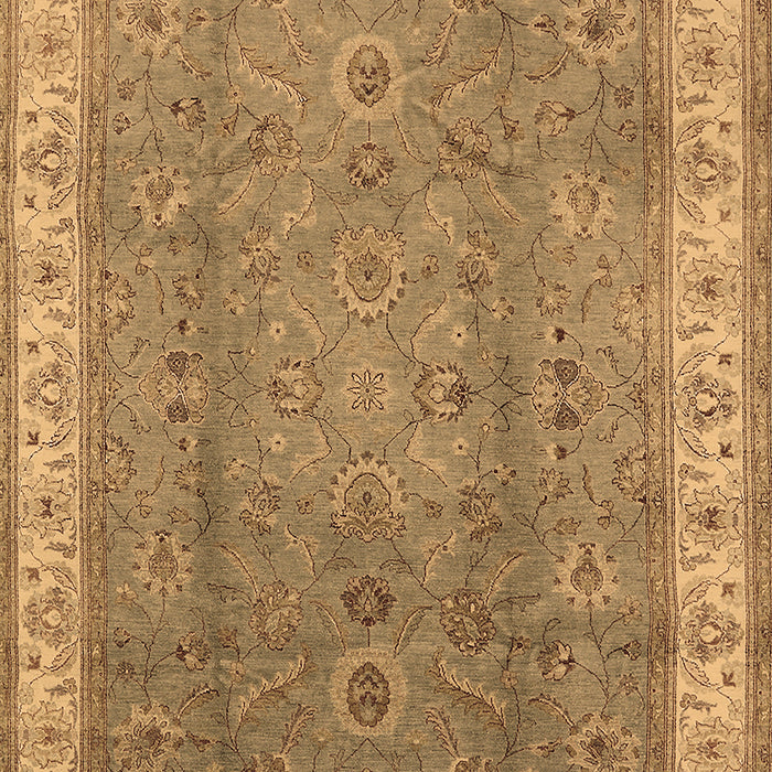 Oriental Brown Traditional Rug, urb493brn