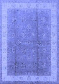 Oriental Blue Industrial Rug, urb494blu