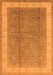 Oriental Orange Industrial Rug, urb494org