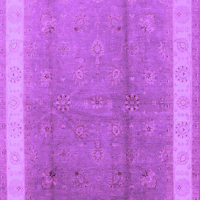 Machine Washable Oriental Purple Industrial Area Rugs, wshurb494pur