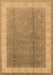 Oriental Brown Industrial Rug, urb494brn