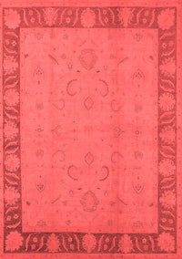 Oriental Red Traditional Rug, urb495red