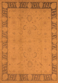 Oriental Orange Traditional Rug, urb495org